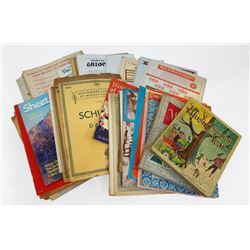 Collection Of Sheet Music