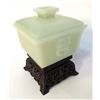 Image 6 : White Jade Censer With Stand