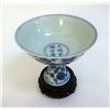 Image 2 : Blue & White Ming Wine Cup On Stand