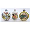 Image 2 : Three Enamel Snuff Bottles