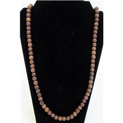 Wooden Mala Made With 108 Same Size  Beads