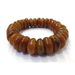 Amber Bead Bracelet