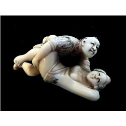 Erotic Japanese Netsuke