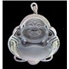 Image 1 : Crystal Happy Buddha Pendant