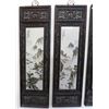 Image 2 : Four Porcelain Hanging Panels
