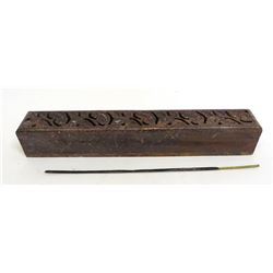 Chinese Soapstone Incense Box