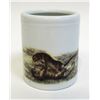 Image 2 : Porcelain Brush Pot With Tigers