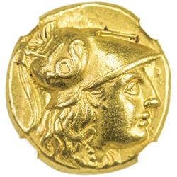 MACEDONIAN KINGDOM: Alexander III, the Great, 336-323 BC, AR stater (8.57g). NGC AU