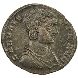 ROMAN EMPIRE: Galeria Valeria, wife of Galerius, 305-313, AE follis (7.04g), Thessalonica. VF-EF