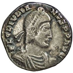 ROMAN EMPIRE: Julian II, 360-363 AD, AR siliqua (1.53g), Lugdunum (Lyon)