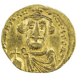 BYZANTINE EMPIRE: Constans II, 641-668, AV solidus (4.33g), Constantinople, indiction year 8 (=649/5