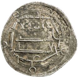 ABBASID: al-Mahdi, 775-785, AR driham (2.89g), Adharbayjan, AH169. VF-EF