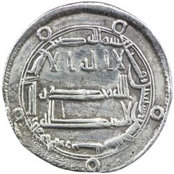 ABBASID: al-Rashid, 786-809, AR dirham (2.77g), al-Haruniya, AH171. VF