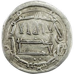 ABBASID: al-Rashid, 786-809, AR dirham (2.82g), Arran, AH188. VF