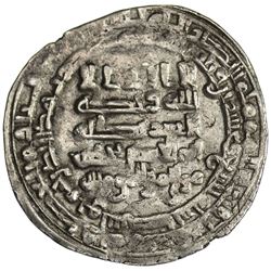 ABBASID: al-Muttaqi, 940-944, AR dirham (2.17g), Wasit, AH329. VF