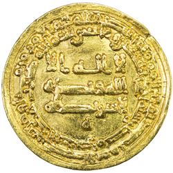 TULUNID: Harun, 896-905, AV dinar (4.20g), Misr, AH291. EF