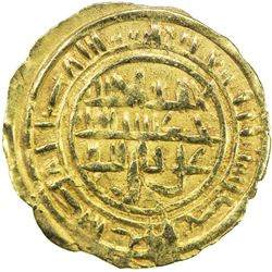 SULAYHID: 'Arwa bint Ahmad, 1091-1137, AV dinar (2.35g), 'Adan, AH493. EF