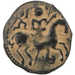 SELJUQ OF RUM: Malikshah II, fl. 1197-1198, AE fals (1.87g), NM, ND. VF