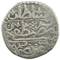 ALGIERS: Mustafa III, 1757-1774, AR 1/4 budju (3.33g), Jaza'ir, AH1187. F-VF