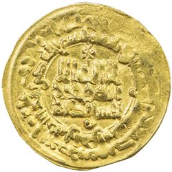 SAMANID: Mansur I, 961-976, AV dinar (4.34g), Herat, AH352. VF
