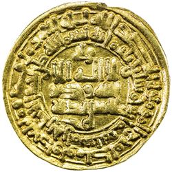 SAMANID: Mansur I, 961-976, AV dinar (4.00g), Herat, AH358. EF