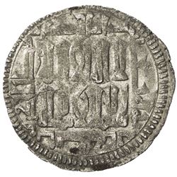 QARAKHANID: Ahmad b. 'Ali, 994-1016, AR dirham (3.06g), Isbijab, AH400. VF-EF