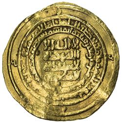 BUWAYHID: Rukn al-Dawla al-Hasan, ca. 943-944, AV dinar (3.47g), Sawah, AH348. VF