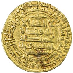GHAZNAVID: Sebuktekin, 977-997, AV dinar (4.49g), Herat, AH385. VF