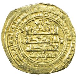 GHAZNAVID: Mawdud, 1041-1048, AV dinar (4.63g), Ghazna, AH432. EF
