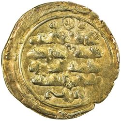 GHAZNAVID: Ibrahim, 1059-1099, AV dinar (3.61g), NM, ND