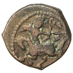 SALDUQIDS: Nasir al-Din Muhammad, 1168-1191, AE fals (8.24g), NM, AH575. F-VF