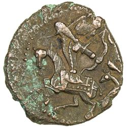 SALDUQIDS: Nasir al-Din Muhammad, 1168-1191, AE fals, NM, ND. VF