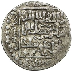 QUTLUGHKHANID: Suyurghatmish, 1282-1294, AR dirham (2.47g), Kirman, AH685. VF