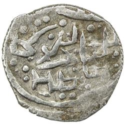 GOLDEN HORDE: Kunche Khan, ca. 1379-1393, AR dirham (1.19g), Balad Sighnaq, AH783. VF