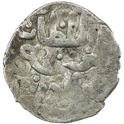 GOLDEN HORDE: Kunche Khan, ca. 1379-1393, AR dirham (0.95g), Uzkend, AH(7)83. VF