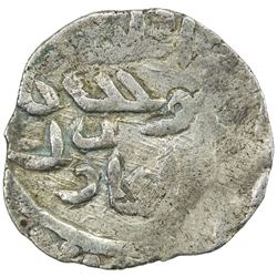 GOLDEN HORDE: Kunche Khan, ca. 1379-1393, AR dirham (0.95g), Uzkend, AH(78)3. VF