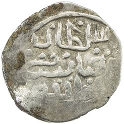 GOLDEN HORDE: Toqtamish, 1376-1395, AR dirham (1.09g), Sighnaq, AH780. VF