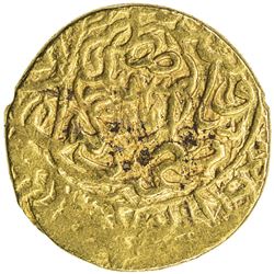 SAFAVID: 'Abbas I, 1588-1629, AV heavy ashrafi (3.78g), Mashhad, ND. VF