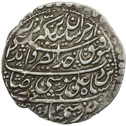 AFSHARID: Nadir Shah, as viceroy, 1729-1735, AR abbasi (5.34g), Simnan, AH1144. VF-EF
