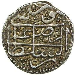 QAJAR: Muhammad Hasan Khan, 1750-1759, AR shahi (1.15g), Isfahan, AH1171. EF