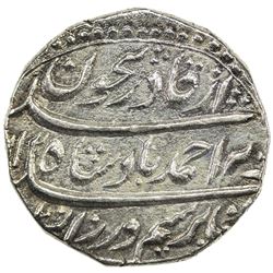 DURRANI: Ahmad Shah, 1747-1772, AR rupee (11.08g), Peshawar, AH(116)1 year one (ahad). EF