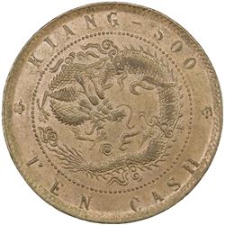 KIANGSU: Kuang Hsu, 1875-1908, AE 10 cash. UNC