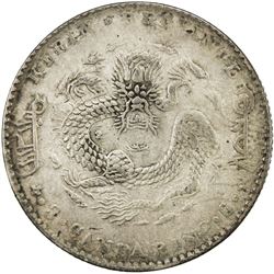 KIRIN: Kuang Hsu, 1875-1908, AR 50 cents, CD1901. VF