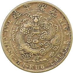 SHANTUNG: Kuang Hsu, 1875-1908, AE 10 cash, CD1906. F-VF