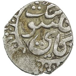 SINKIANG: Kuang Hsu, 1875-1908, AR 1/2 miscal (1.68g), Kuche, year 3 (1877). EF