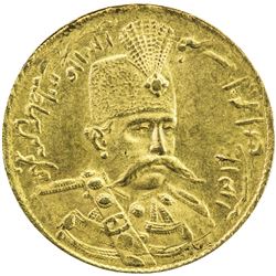 IRAN: Muzaffar al-Din Shah, 1896-1907, AV toman (2.95g), Tehran, AH1316. AU
