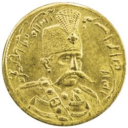 IRAN: Muzaffar al-Din Shah, 1896-1907, AV toman (2.88g), Tehran, AH1316. AU