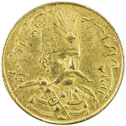 IRAN: Muzaffar al-Din Shah, 1896-1907, AV toman (2.90g), Tehran, AH1318. AU