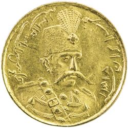 IRAN: Muzaffar al-Din Shah, 1896-1907, AV toman (2.94g), Tehran, AH1318. AU