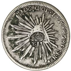 PHILIPPINES: Isabel II, 1833-1868, AR 8 reales (26.20g), ND (1834-37). VF